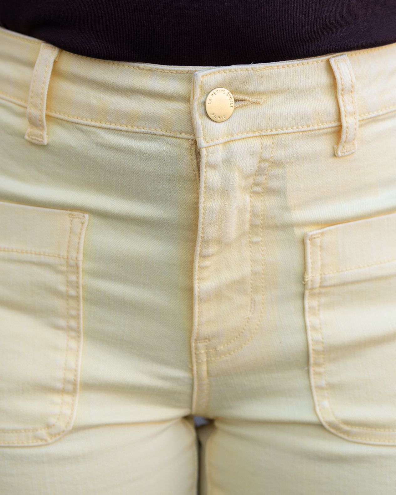 Pantalone La Petite Étoile giallo