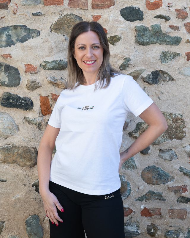 T-Shirt basic Gabriella Gucci bianca