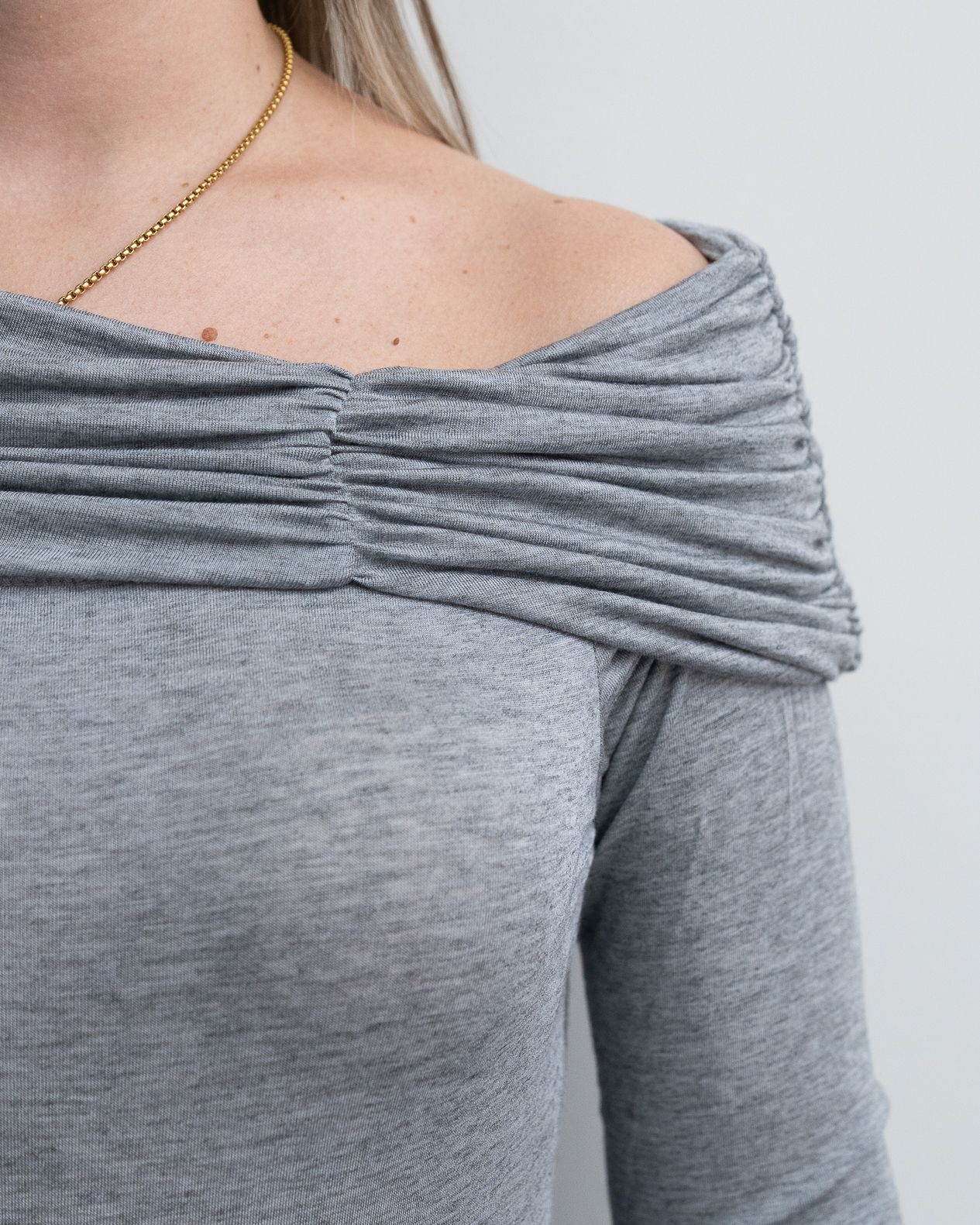 Body spalla scesa HaveOne grigio