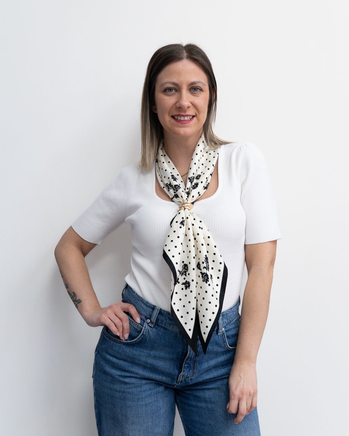 Foulard pois