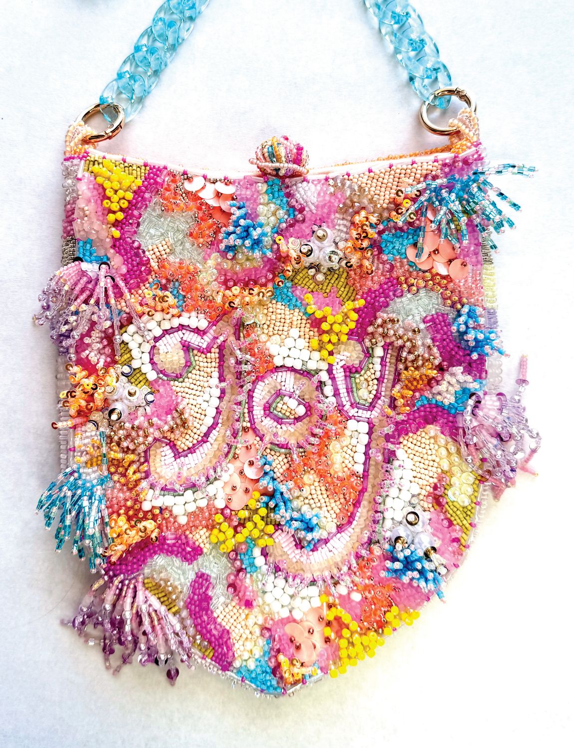 JOY 3D embroidery bag