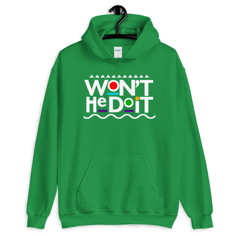 "Won't He Do It" Unisex Hoodie