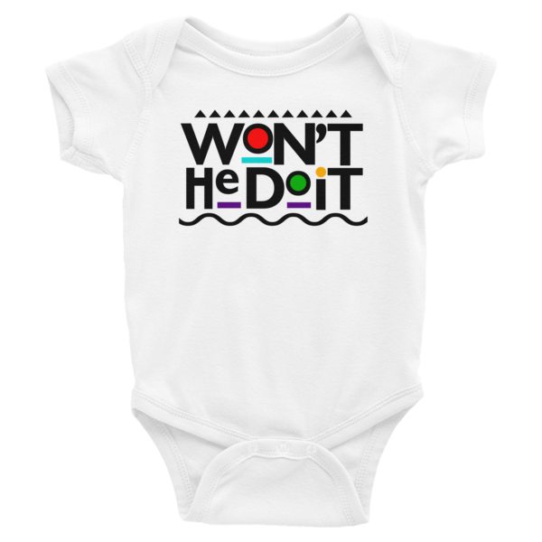 &quot;WON&#39;T HE DO IT&quot; MARTIN Show Inspired Infant Bodysuit, Size: NB