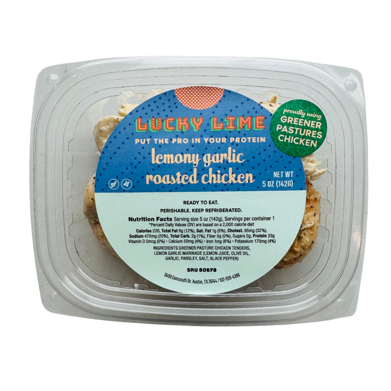 LEMONY GARLIC CHICKEN
