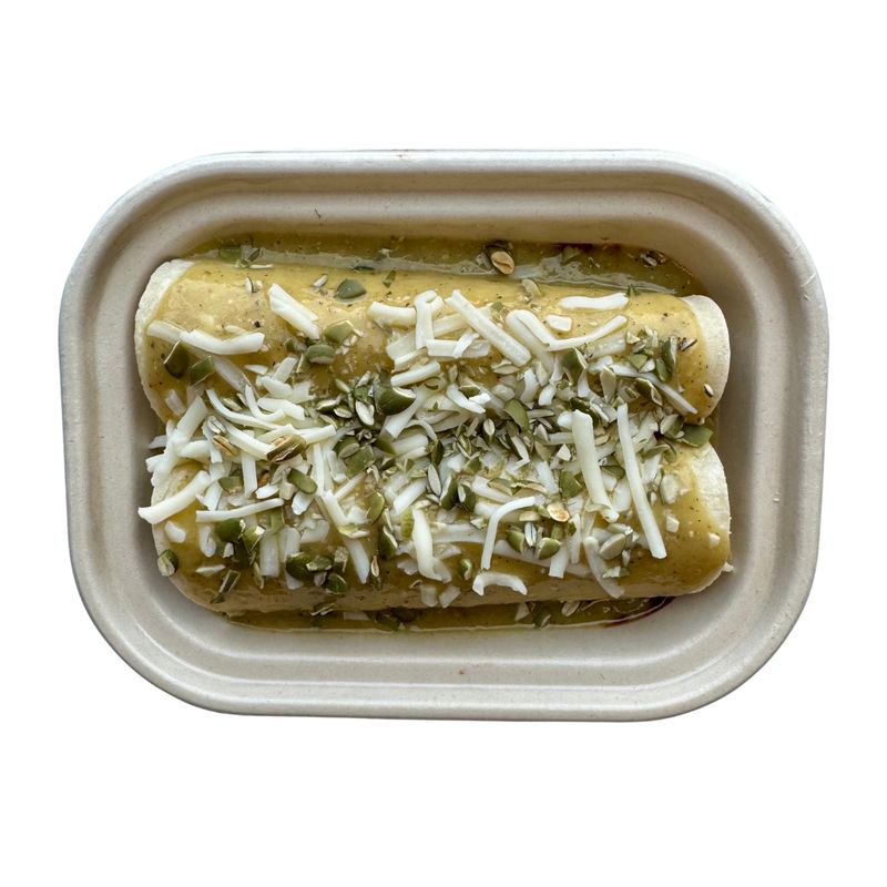 CHICKEN &amp; MUSHROOM ENCHILADAS