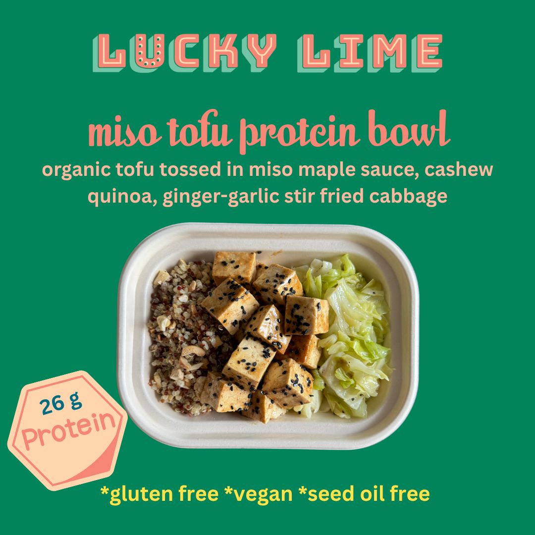 MISO TOFU PROTEIN BOWL