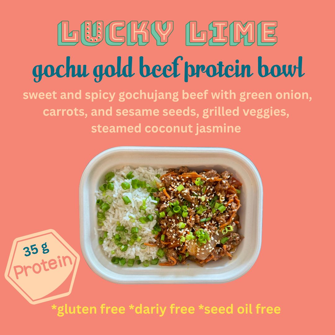 GOCHU GOLD BEEF PROTEIN BOWL