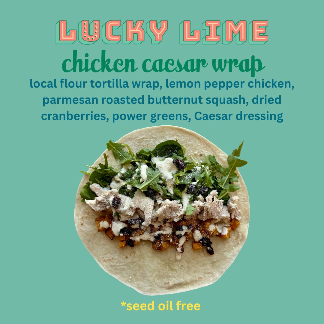 CHICKEN CAESAR WRAP
