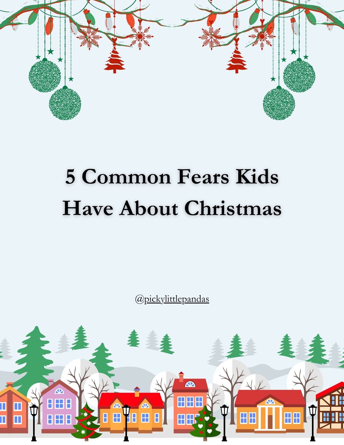 Is Your Child Scared of Christmas?
