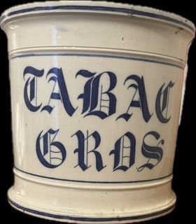 Antique French Tobacco Crock