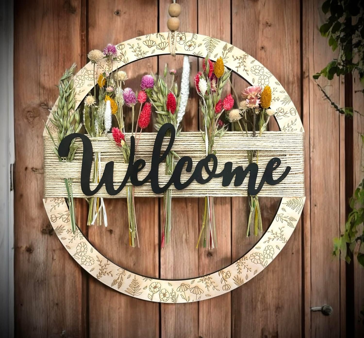 Dried Flower Wreath