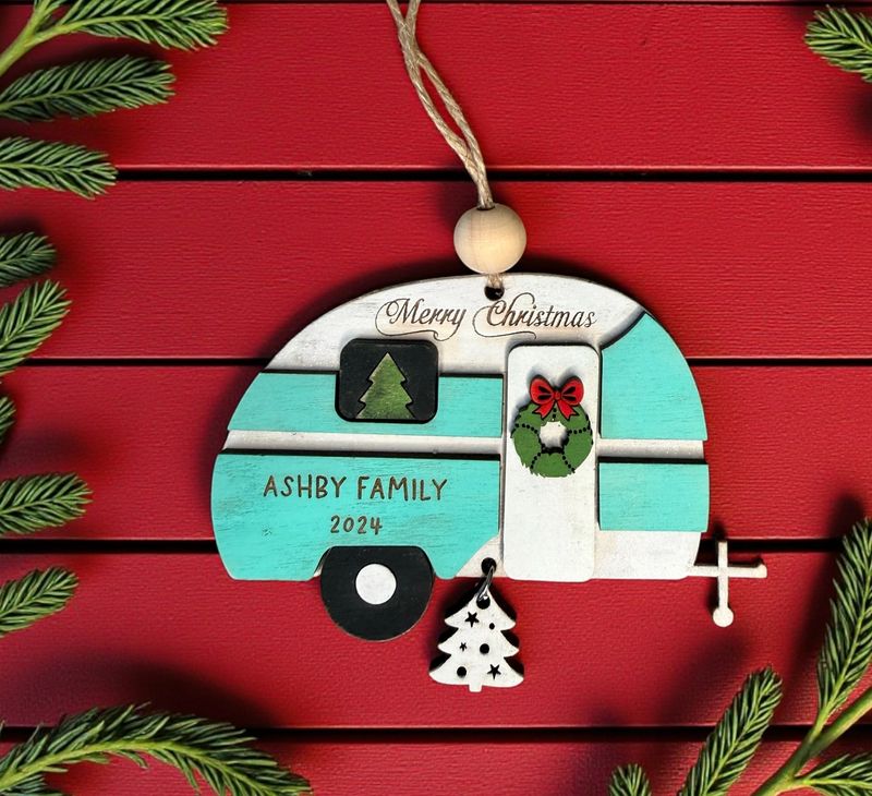 Happy Campers - Family Ornament