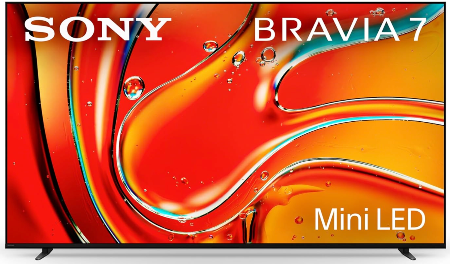 Sony BRAVIA 7 65 Inch QLED LCD TV, 4k Ultra HD with Mini LED Brightness and Contrast, Real-World Colors, Powerful Processing, Studio Calibrated Picture, Crystal Clear Picture - 65XR70