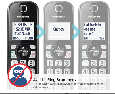 Panasonic Cordless Phone with Answering Machine, Advanced Call Block, Bilingual Caller ID and Easy to Read High-Contrast Display, Expandable System with 2 Handsets - KX-TGD832M (Metallic Black)