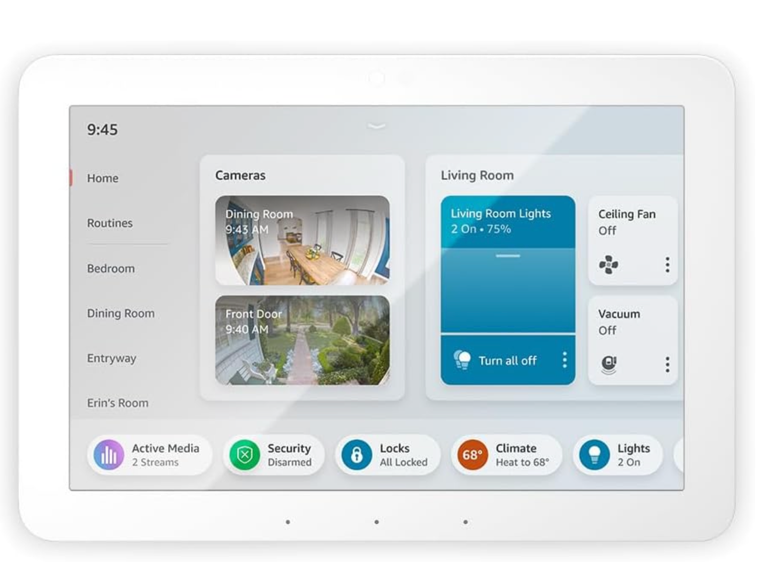 Amazon Echo Hub | 8” smart home control panel with Alexa | Compatible with thousands of devices