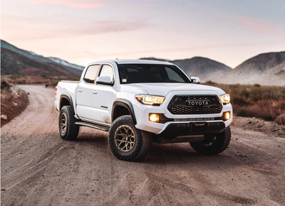 RockTrix RT107 17 Inch Rim Automotive Wheel Compatible with 2001+ Toyota Tacoma, 2002+ 4Runner, FJ Cruiser, 17x9 6x5.5 Wheel, 12mm offset, 4.5 Inch Backspacing, 6x139.7 6Lug Rim, Matte Bronze