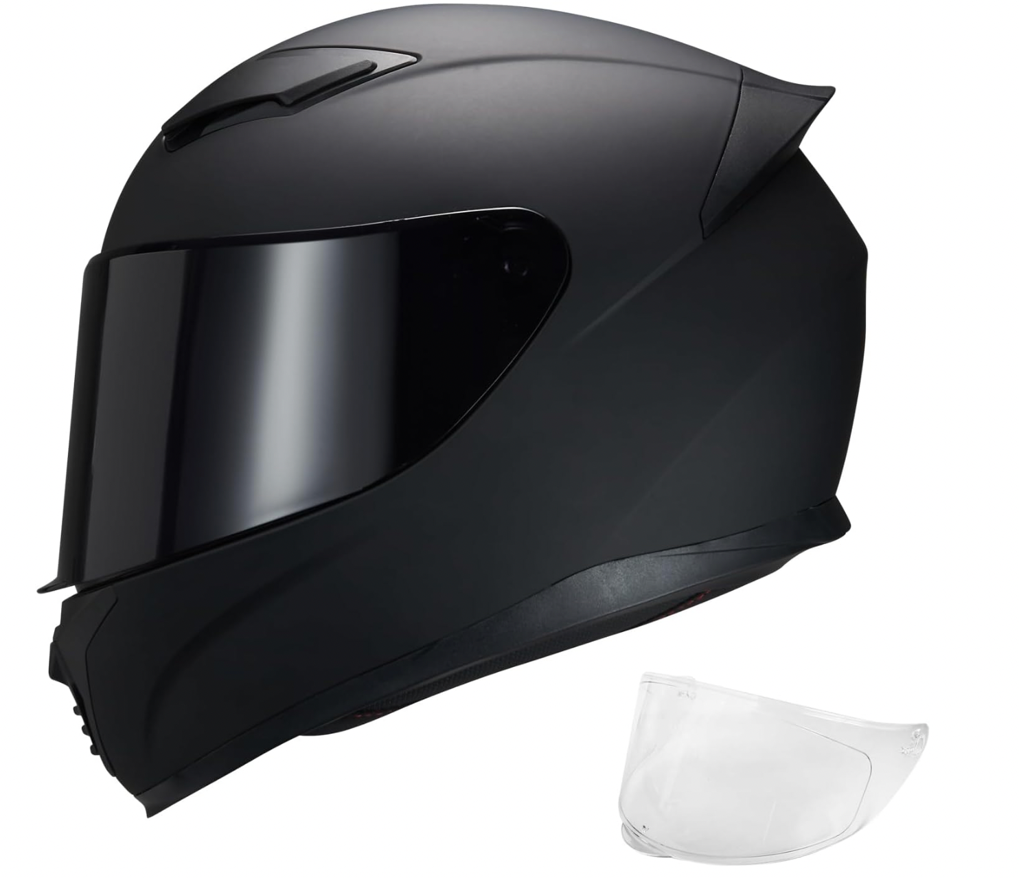 Full Face Motorcycle Helmet WS-607 DOT Approved Motorbike Racing Street Bike Helmets for Adults with Visor
