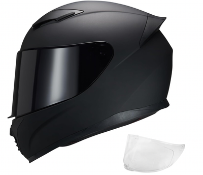 Full Face Motorcycle Helmet WS-607 DOT Approved Motorbike Racing Street Bike Helmets for Adults with Visor