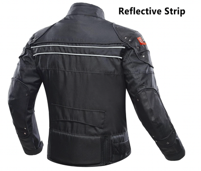 BORLENI Motorcycle Jacket Motorbike Riding Jacket Windproof Motorcycle Full Body Protective Gear Armor