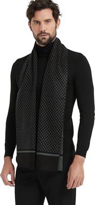 CUDDLE DREAMS Men's Silk Scarves for Winter, 100% Mulberry Silk Brushed, Luxuriously Soft &amp; Warm, Decent Box Packed