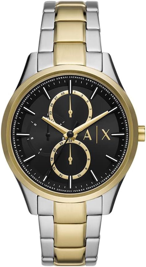 A|X Armani Exchange Multifunction Watch for Men with Leather or Stainless Steel Band