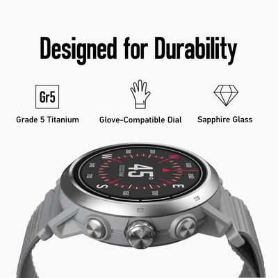 COROS APEX 2 GPS Outdoor Watch,1.2" Sapphire Screen,14 Days/40 Hours Battery Life,5 Satellite Systems, Offline Maps, Heart Rate Monitor, Music, Triathlon, Multisport, Training Plan and Workout-Black