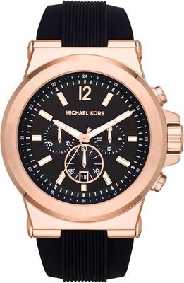 Michael Kors Dylan Men&#39;s Watch, Stainless Steel Chronograph Watch for Men with Steel or Silicone Band