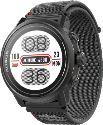 COROS APEX 2 GPS Outdoor Watch,1.2&quot; Sapphire Screen,14 Days/40 Hours Battery Life,5 Satellite Systems, Offline Maps, Heart Rate Monitor, Music, Triathlon, Multisport, Training Plan and Workout-Black