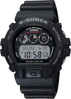 Casio G-Shock GW6900-1 Men&#39;s Tough Solar Black Resin Sport Watch