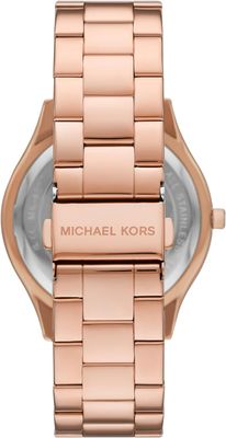 Michael Kors Slim Runway Women's Watch, Stainless Steel Bracelet Watch for Women