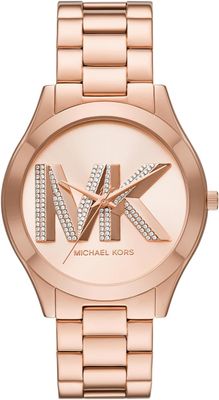 Michael Kors Slim Runway Women&#39;s Watch, Stainless Steel Bracelet Watch for Women