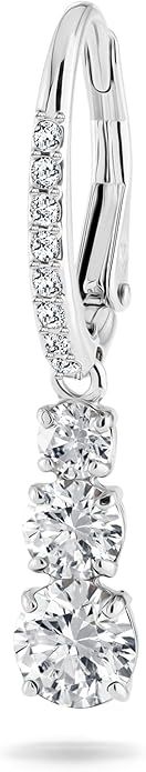 Swarovski Attract Trilogy Crystal Necklace and Earrings Jewelry Collection