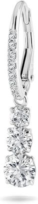 Swarovski Attract Trilogy Crystal Necklace and Earrings Jewelry Collection