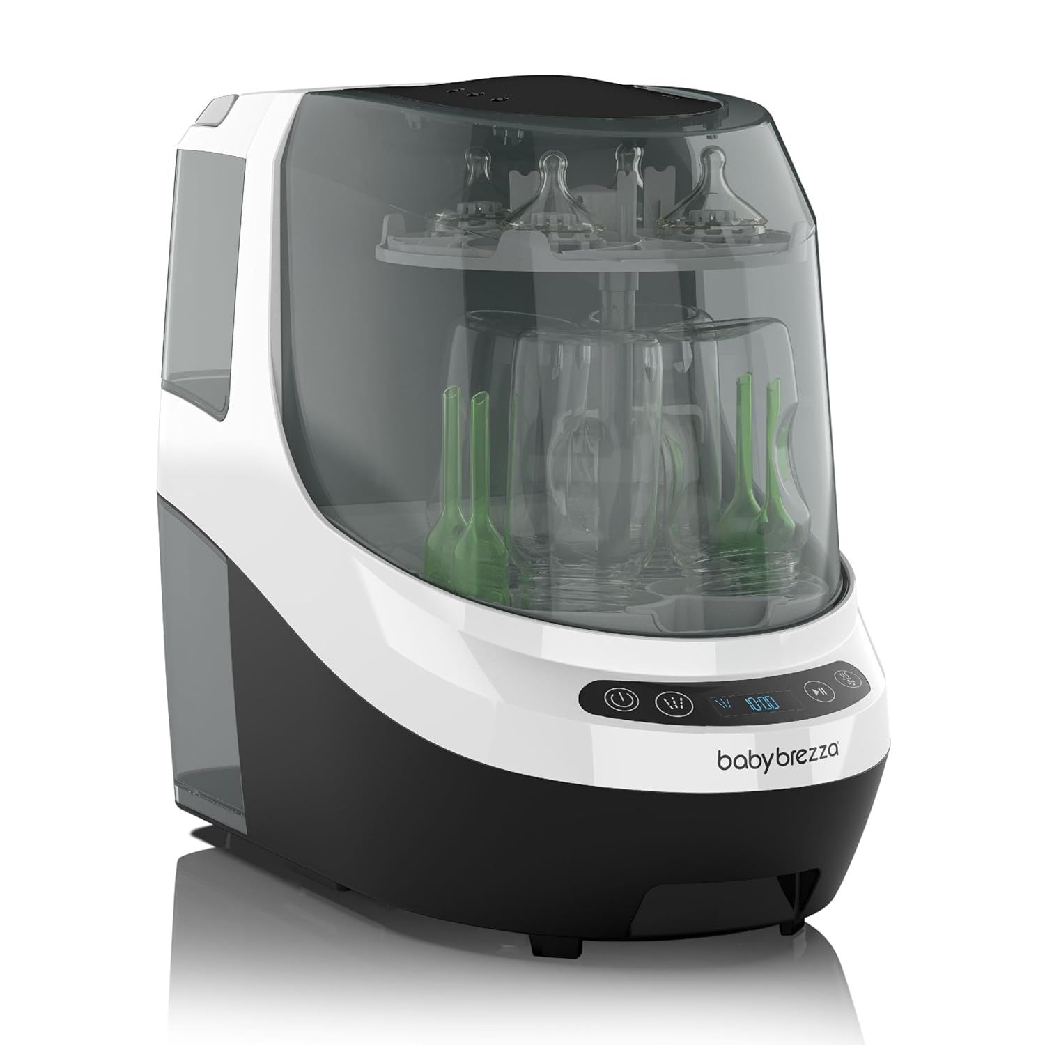 Baby Brezza Bottle Washer Pro - Baby Bottle Washer, Sterilizer + Dryer - All in One Machine Cleans Bottles, Pump Parts, &amp; Sippy Cups - Replaces Hand Washing, Bottle Brushes and Drying Racks