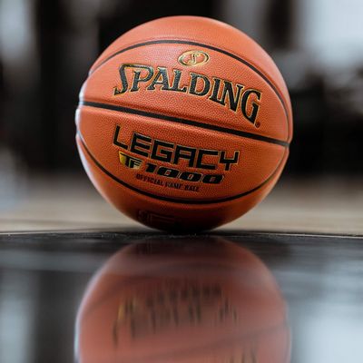 Spalding TF-1000 Indoor Game Basketballs, Premium Composite Leather, High School &amp; College Approved - 29.5", 28.5"
