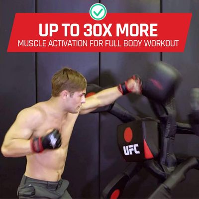 BAS UFC Body Action System - Fully Adjustable Punching &amp; Kicking Pads - Martial Arts Training: MMA, Boxing, Karate, Muay Thai &amp; More!