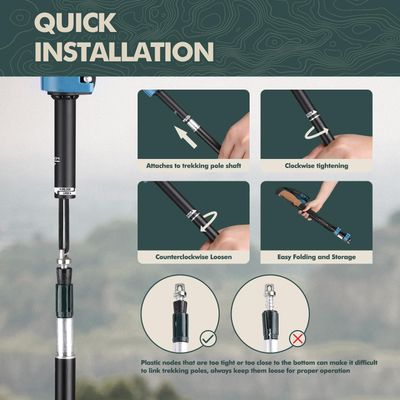 Walking Sticks,Trekking Poles Collapsible Hiking Poles,Lightweight Folding Travel Walking Sticks for Men Women,2pc Adjustable Hiking Sticks with EVA Foam Grips for Backpacking