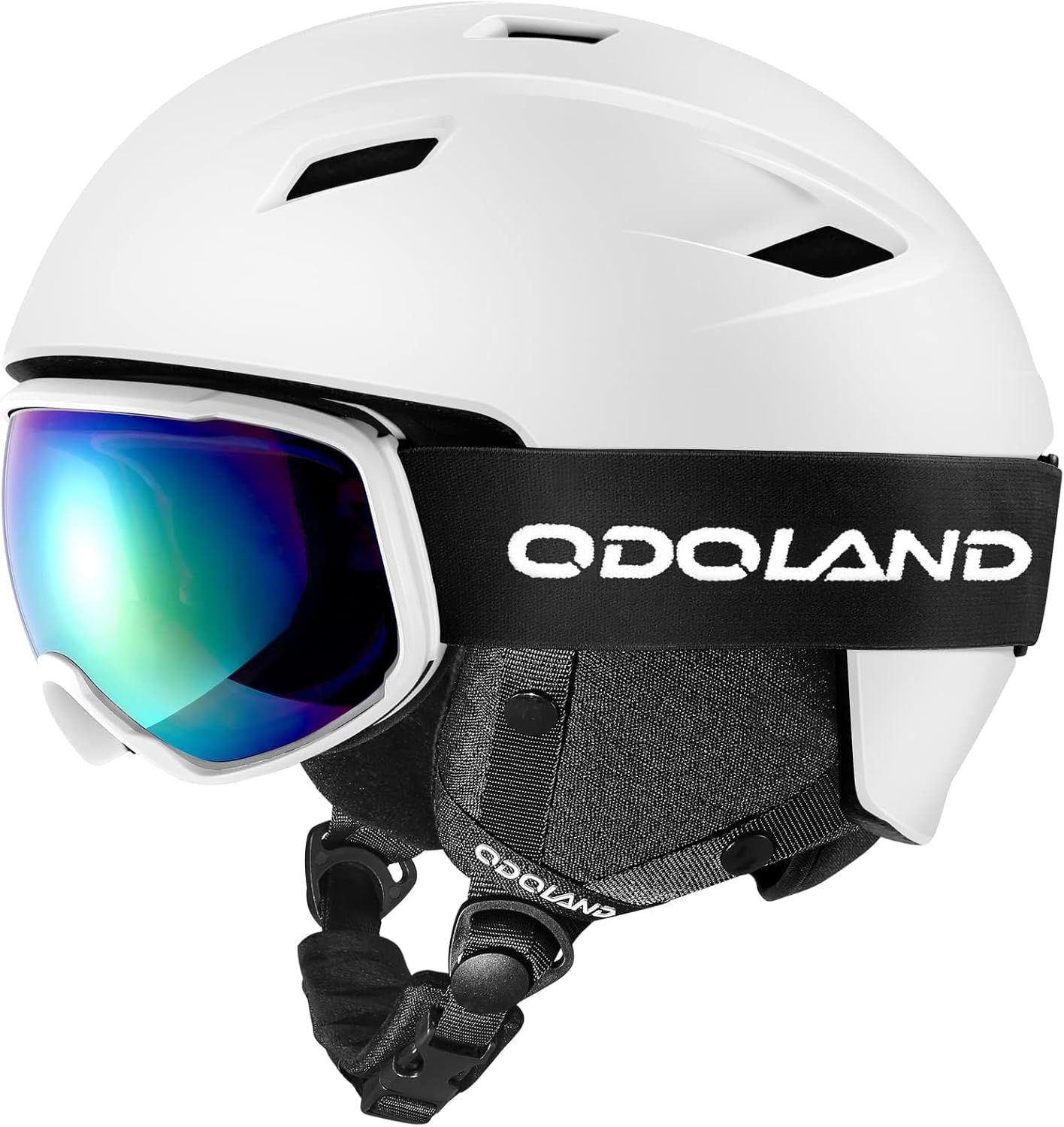 Odoland Ski Helmet and Goggles Set, Snowboard Helmet Glasses for Men, Women &amp; Youth - Shockproof/Windproof Gear for Skiing, Snowboarding