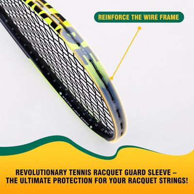 Carbon Squash Racket, Lightweight Tear Drop Squash Racquet with Ball Overgrip Damper and Bag