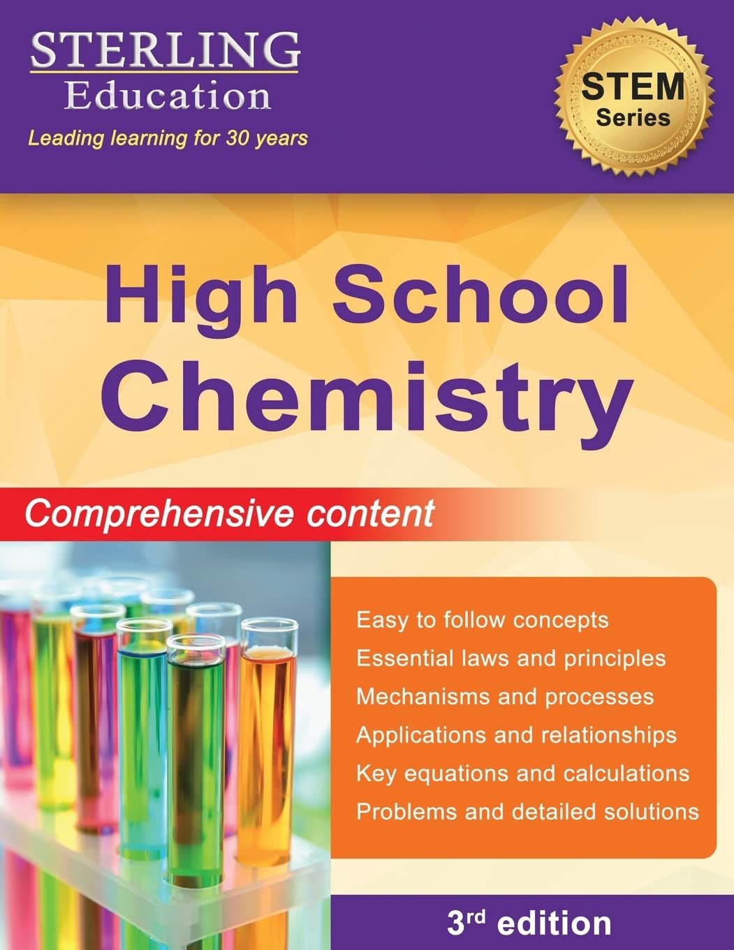 High School Chemistry: Comprehensive Content for High School Chemistry (High School STEM Series)