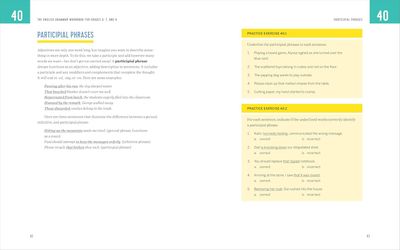 The English Grammar Workbook for Grades 6, 7, and 8: 125+ Simple Exercises to Improve Grammar, Punctuation, and Word Usage (English Grammar Workbooks)