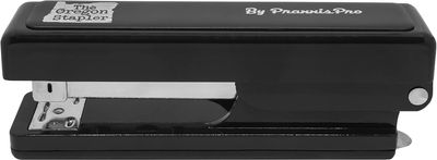 The Oregon Stapler, Built in USA, Built-in Staple Remover, Staples 2 to 25 Sheets, includes Box of 1,250 "Powerhouse" Standard 26/6 Staples, for Home, School or Office, Black