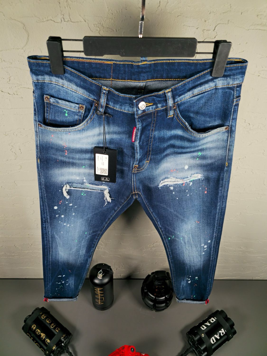 Splatter Jeans