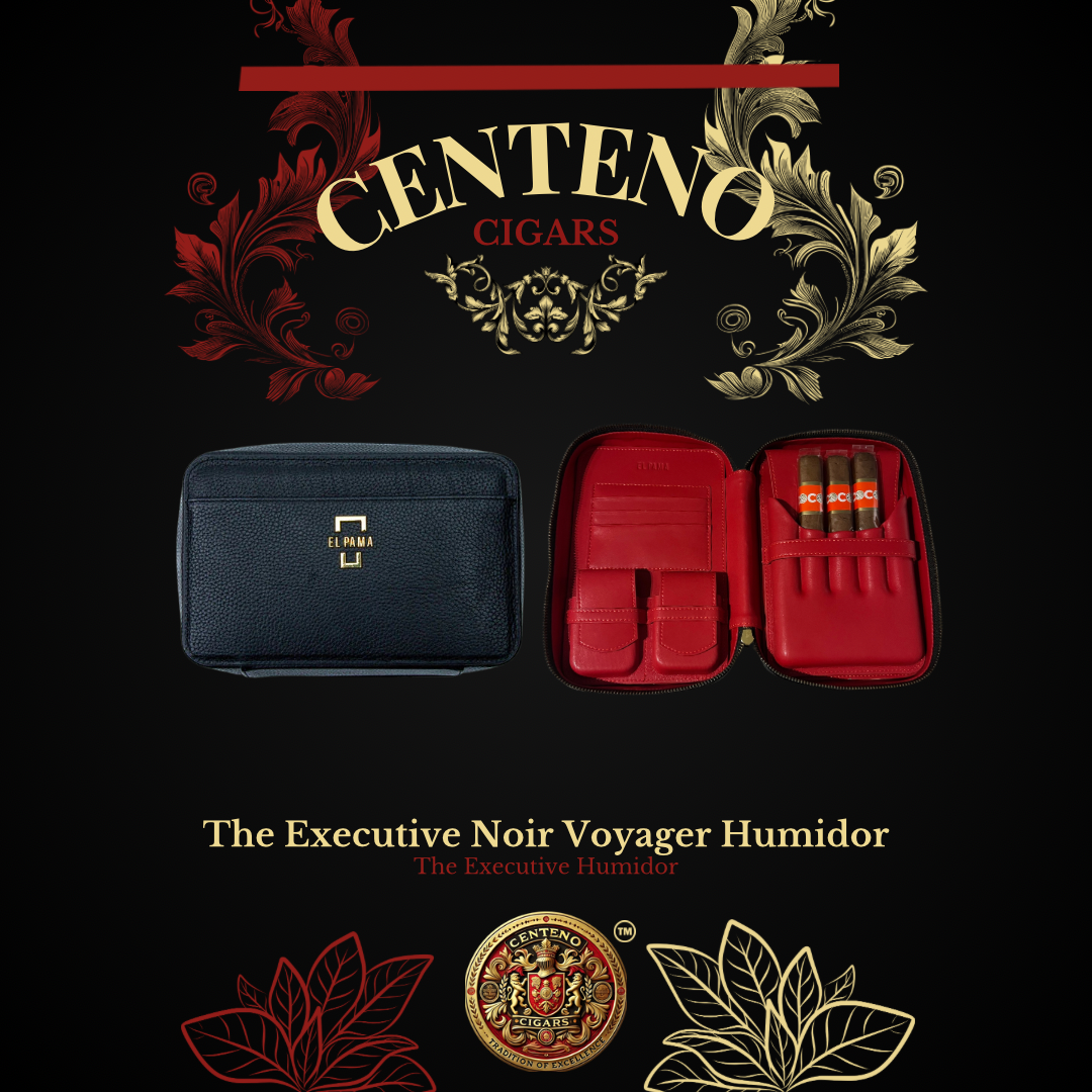 The Executive Noir Voyager Humidor