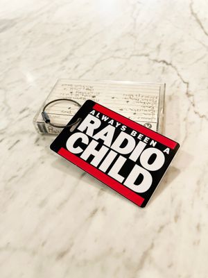 Radio Child 1 Luggage Tag