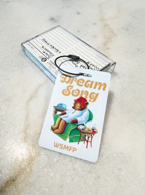 Dream Song Bear Luggage Tag