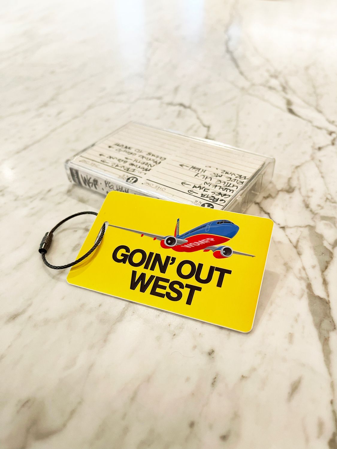 Goin' Out West Luggage Tag