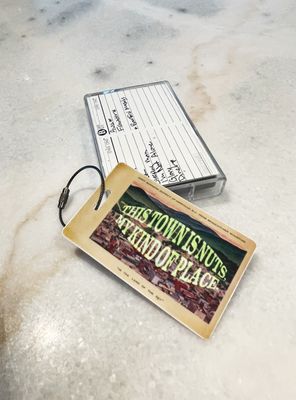 This Town is Nuts Luggage Tag