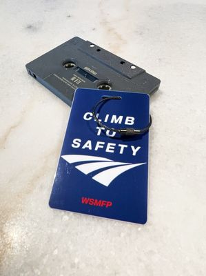 Climb to Safety Luggage Tag