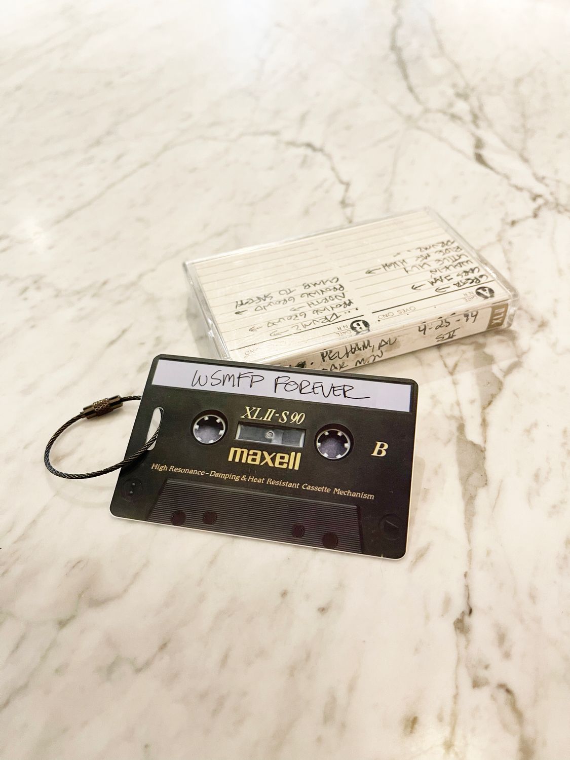 WSMFP Maxell Tape Luggage Tag